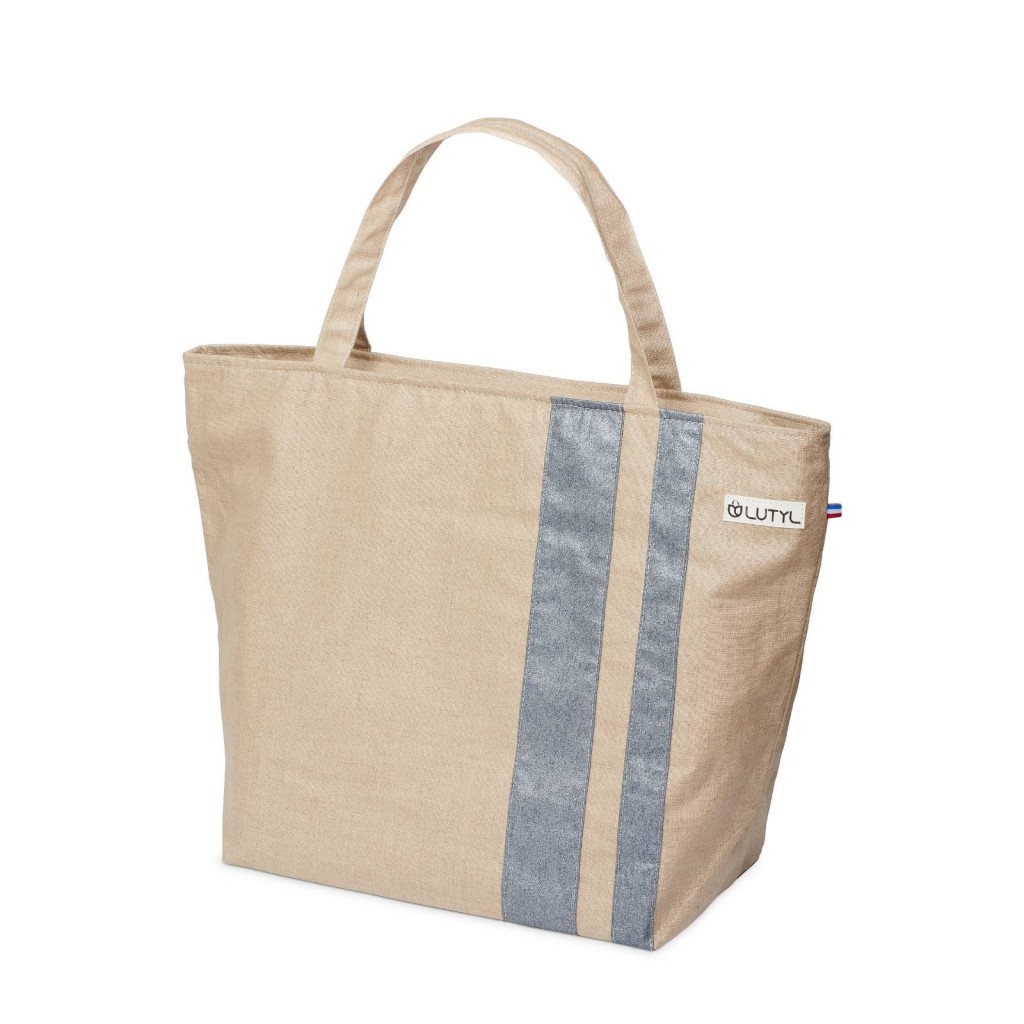 Sac Zippé Fait Main FROUFROU - Tissu Noir Et Doré, Style Bohème, Neuf Sans étiquette