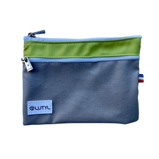 Porte Monnaie XL br Gris Anis