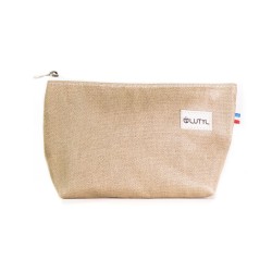 Trousse compacte Lutyl lin en toile enduite – fabriquée en France