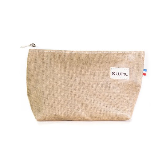 Trousse compacte Lutyl lin en toile enduite – fabriquée en France