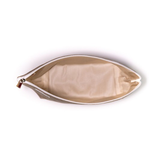 Trousse compacte Lutyl lin en toile enduite – fabriquée en France vue interieur