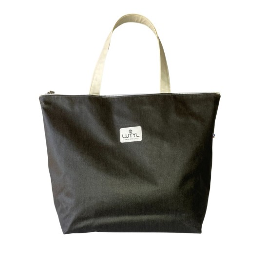 Sac zippé XL br Noir...