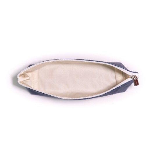 Trousse école LUTYL  bleu marine vue ouverte fond blanc